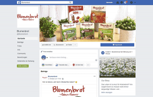 Blumenbrot Facebook Fanpage