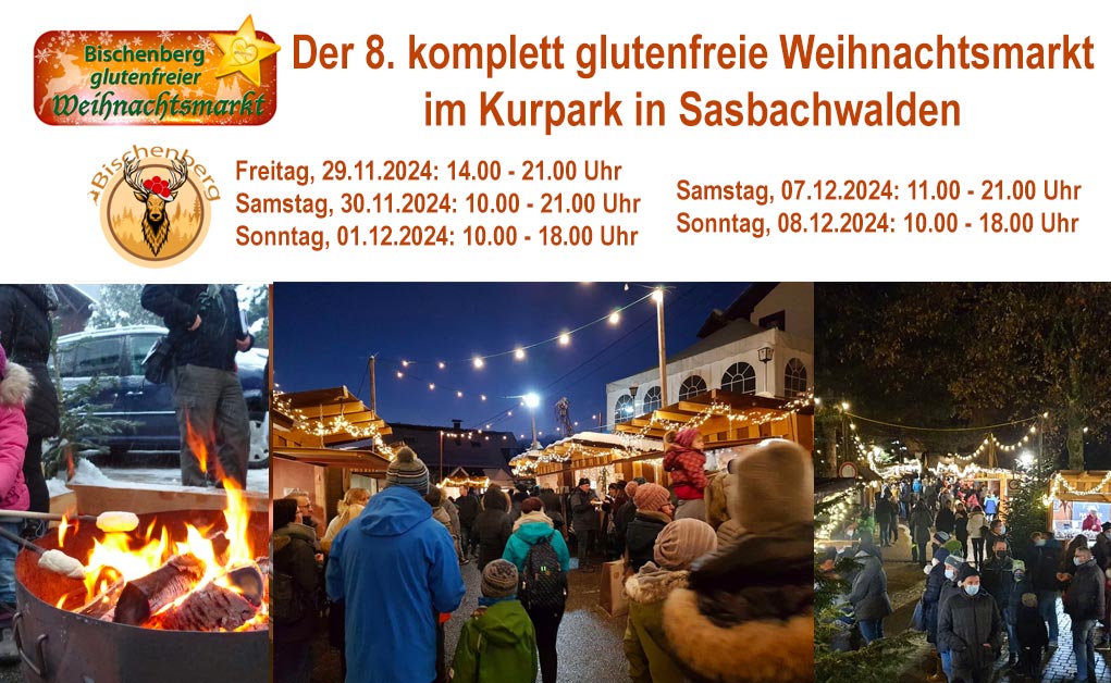 Glutenfreier Weihnachtsmarkt in Sasbachwalden 2024