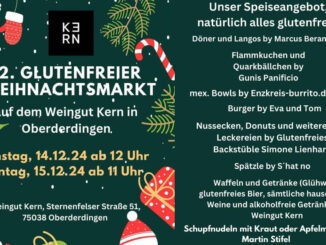 Glutenfreier Weihnachtsmarkt am Weingut Kern