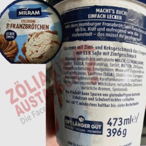 Zutaten Milram Franzbrötchen