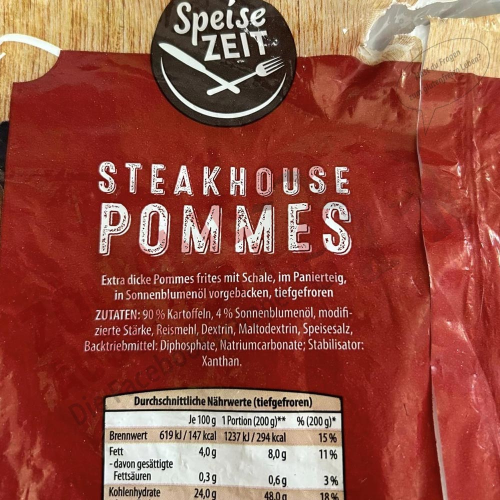 Steakhouse Pommes im Teigmantel