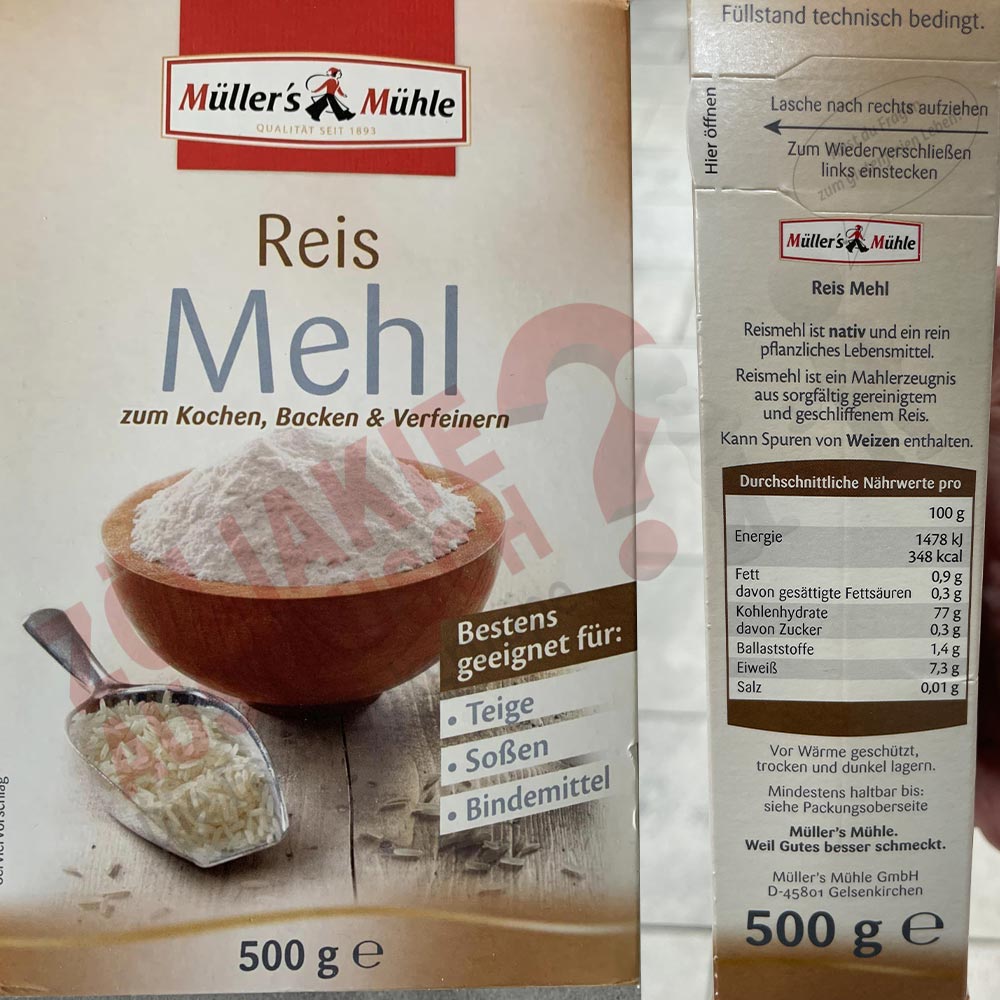 Müller's Mühle Reismehl