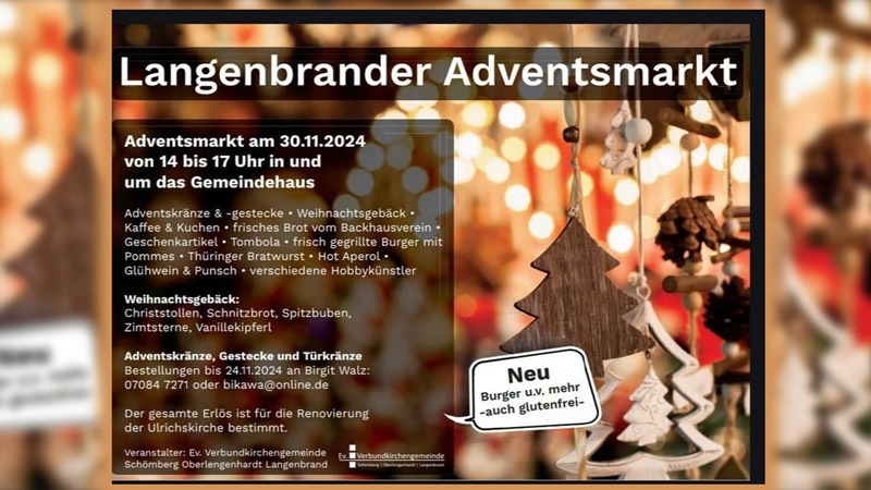 Schönberger Weihnachtsmarkt am 30.11.2024