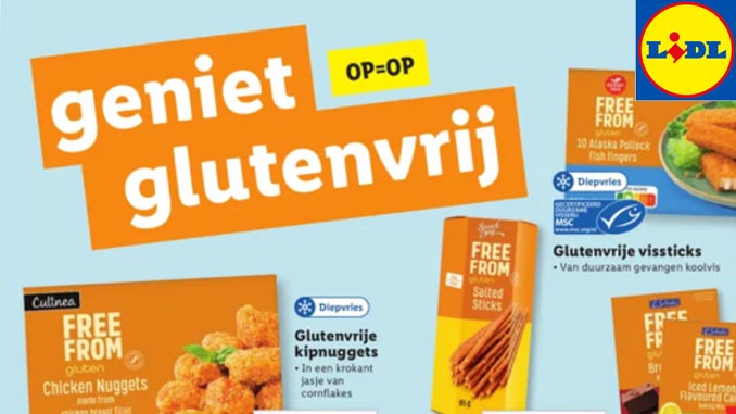 LIDL Niederlande Glutenfrei Glutenvrij